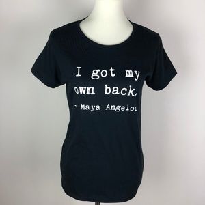 Maya Angelou Quote Tee